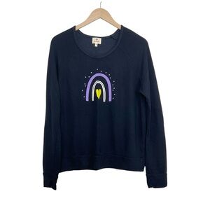 Sundry Blue Pullover Sweatshirt Size Small